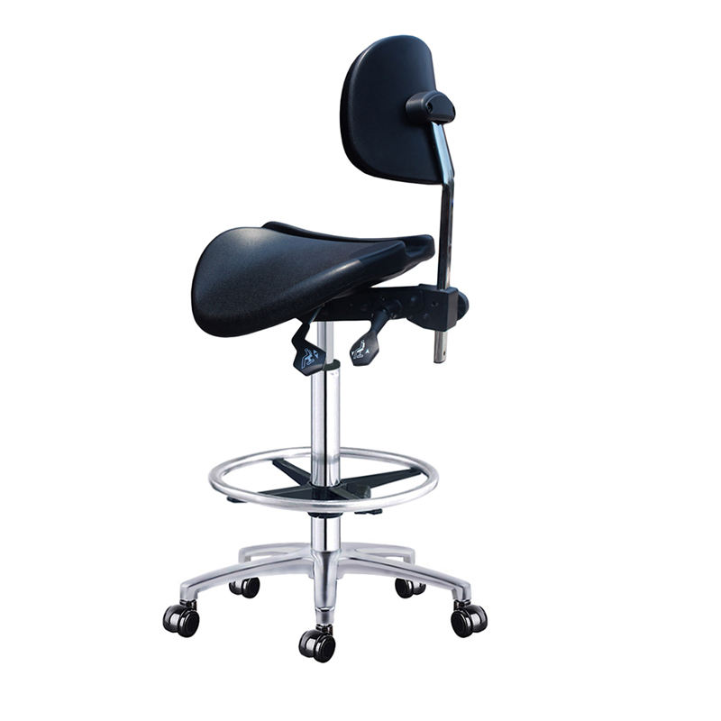 430-Ergonomic PU Foam Lifting Anti-Static Stool Rotating Dental Office Chair with Adjustable Sitting Pos.jpg